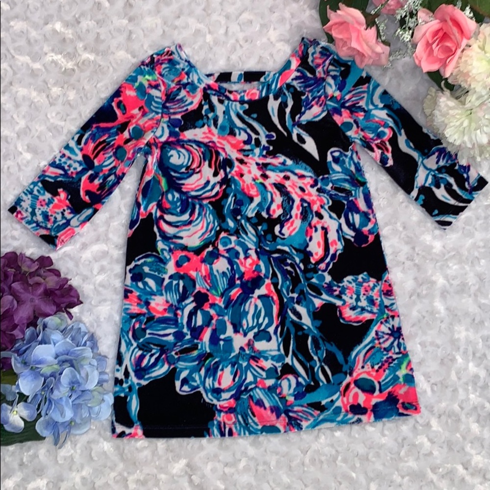 💖HP x 2💖LP Bright Navy Caught Up Velour Dress